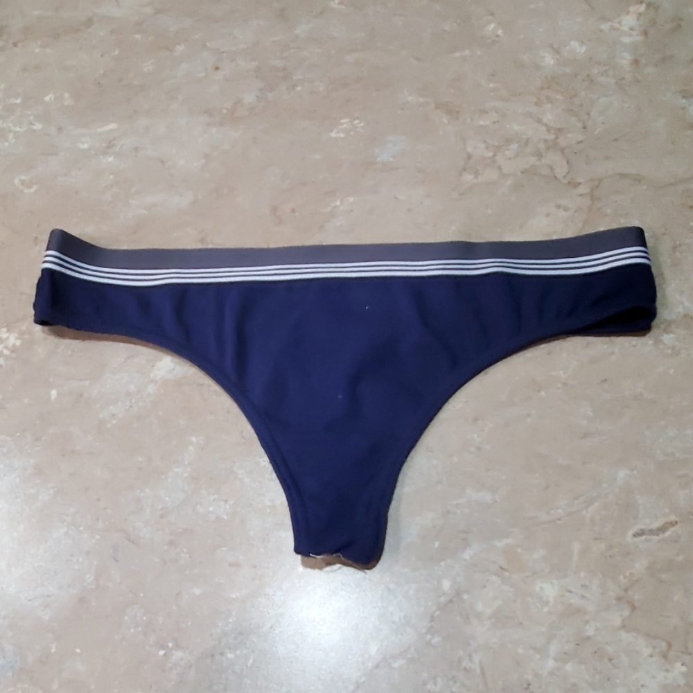 BP Undercover Navy Cotton Thong Panty